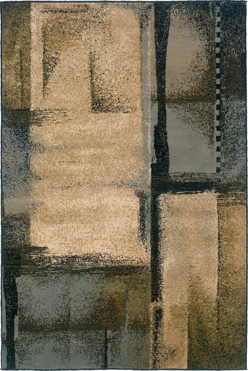 Oriental Weavers Camden 2141C Beige/Blue Area Rug