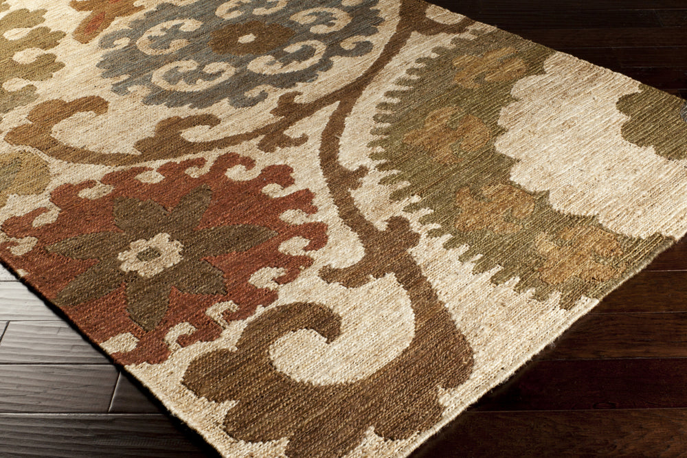 Surya Columbia CBA-106 Area Rug 5x8 Corner Feature