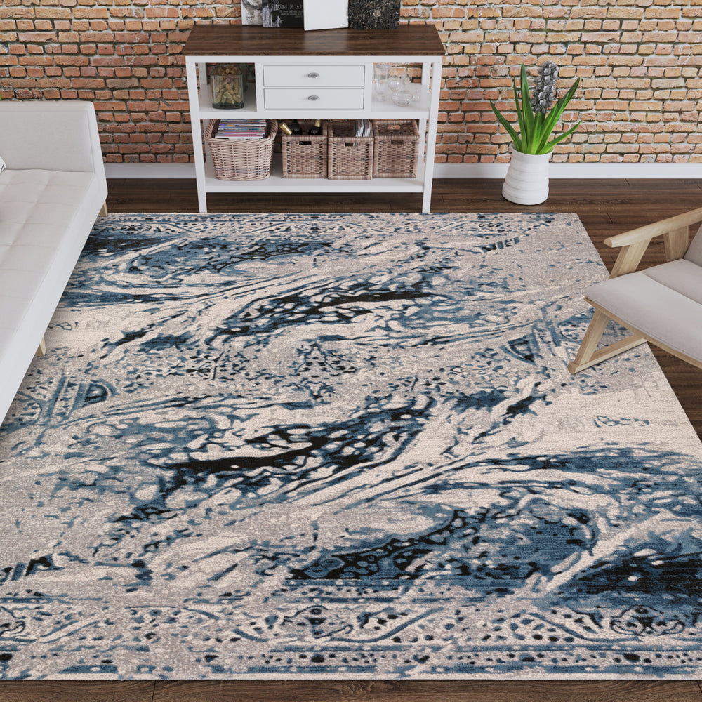 Dalyn Cascina CC8 Riverview Area Rug Room Scene Featured