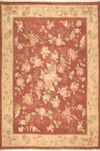 Momeni Chantilly CN-21 Rust Area Rug
