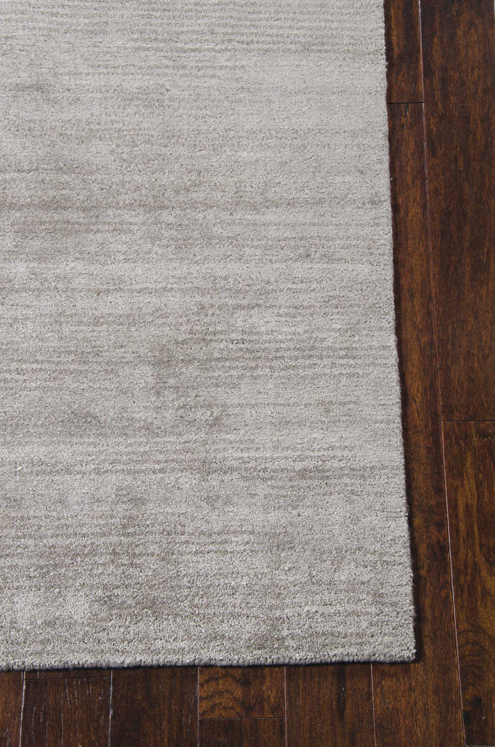Calvin Klein CK502 Varick VAR01 Pewter Area Rug Corner Shot Feature