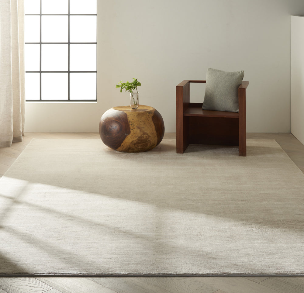 Calvin Klein CK780 Jackson CK781 Ivory/Grey Area Rug Room Scene Feature