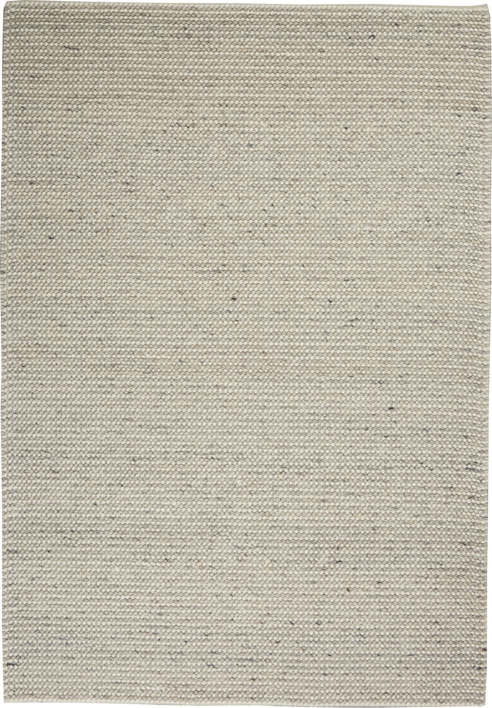 Calvin Klein CK80 Textured Dots Silver Area Rug