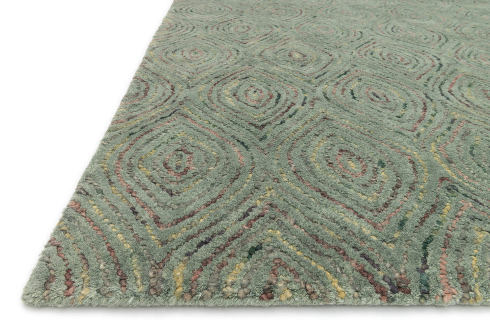 Loloi Diada DD-03 Seaweed Area Rug Corner Feature