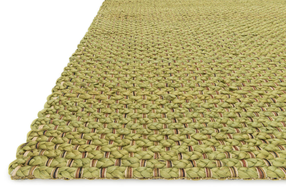 Loloi Eco EC-01 Green Area Rug Corner Feature