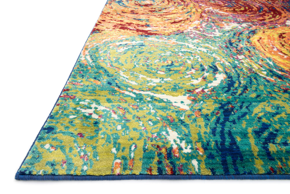 Loloi Madeline MZ-06 Fiesta Area Rug Corner Feature