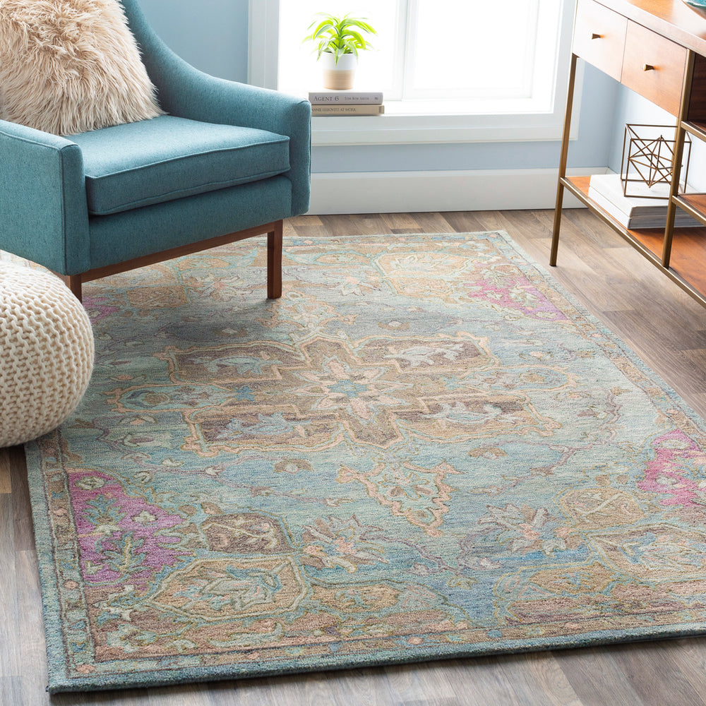 Surya Classic Nouveau CSN-1010 Area Rug Room Scene Feature