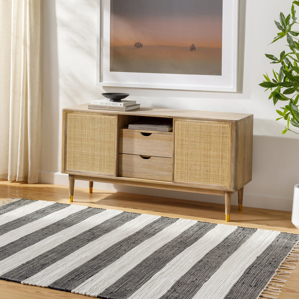 Surya Cotone CTE-2301 Area Rug Room Scene Feature