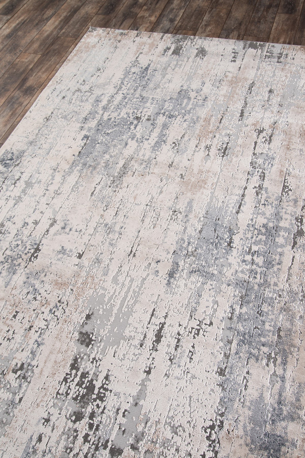 Momeni Dalston DAL-2 Grey Area Rug Corner Image Feature