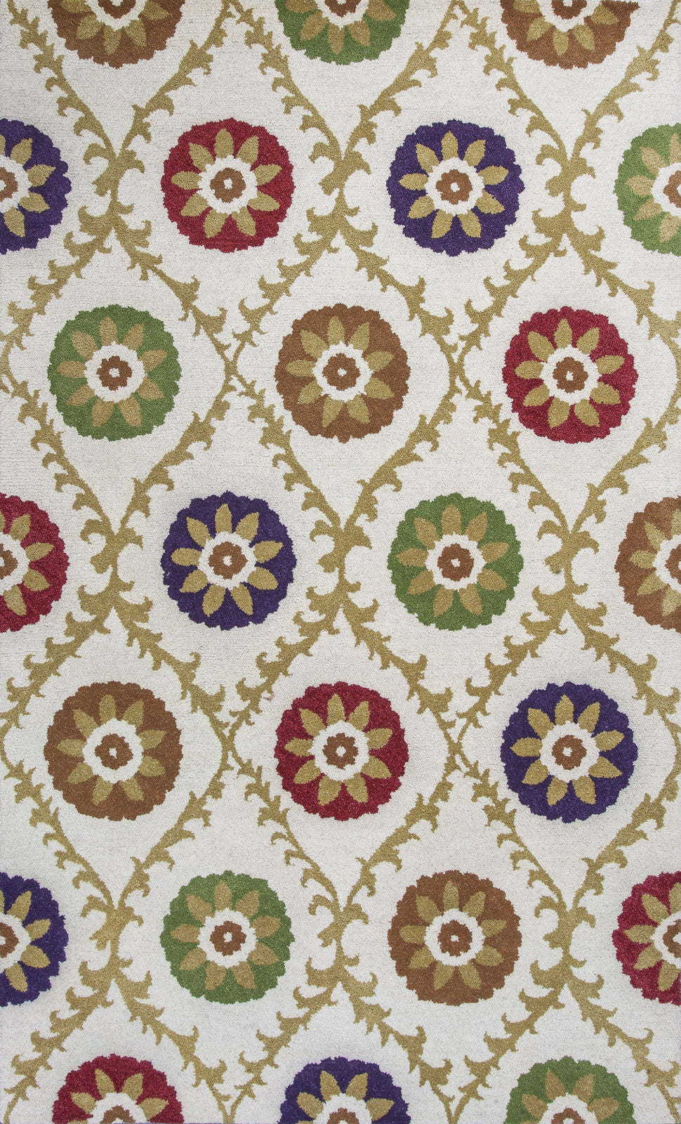 KAS Home Harmony 8112 Ivory Origins Area Rug by Donny Osmond