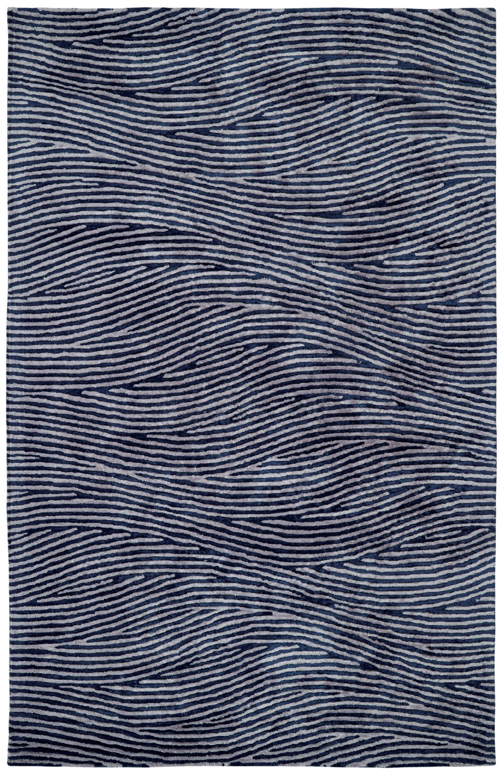 Dynamic Rugs Celeste 99221 Silver/Blue Area Rug
