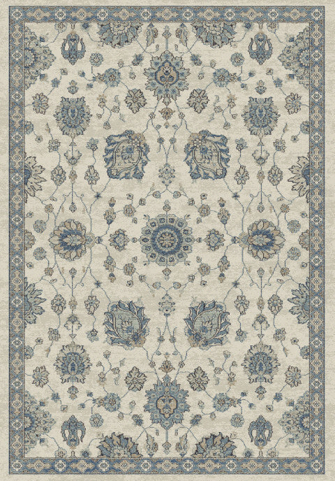 Dynamic Rugs Farahan 95052 Ivory/Blue Area Rug