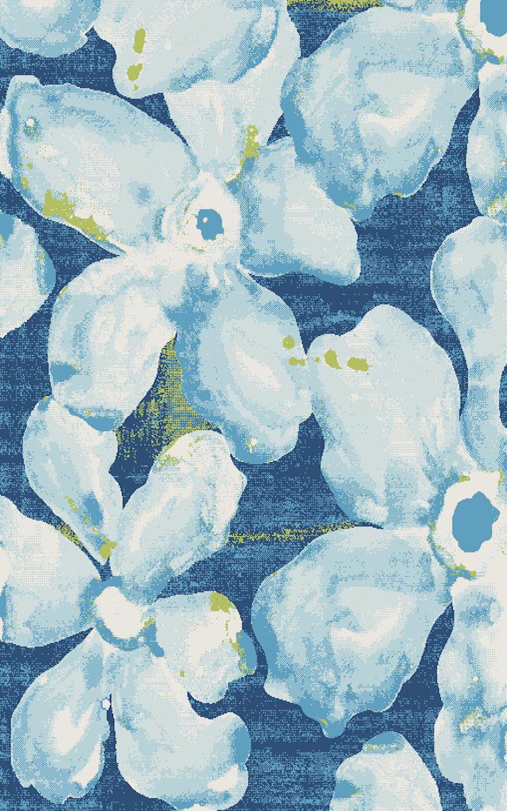 Dynamic Rugs Fusion 25418 Blue/Grey Area Rug