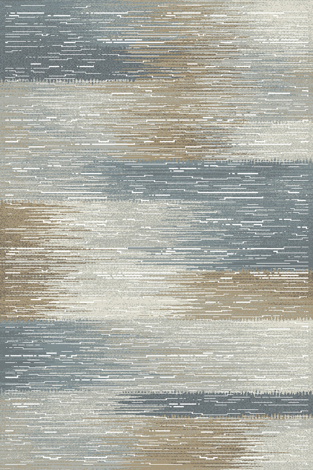 Dynamic Rugs Royal Treasure 90269 Soft Blue/Mocha Area Rug
