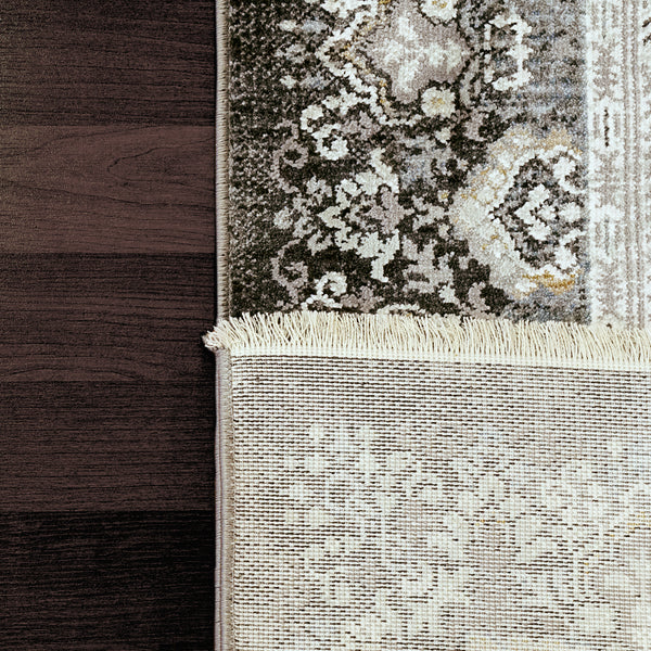 Dynamic Rugs Sunrise 6680 Grey/Gold/Blue Area Rug Incredible Rugs and Decor