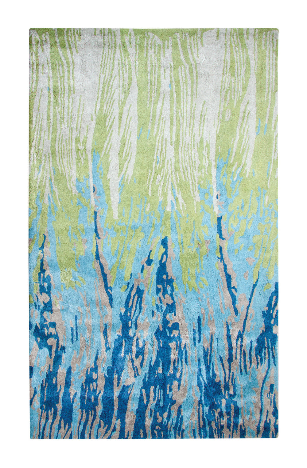 Dynamic Rugs Vogue 881001 Blue/Green Area Rug