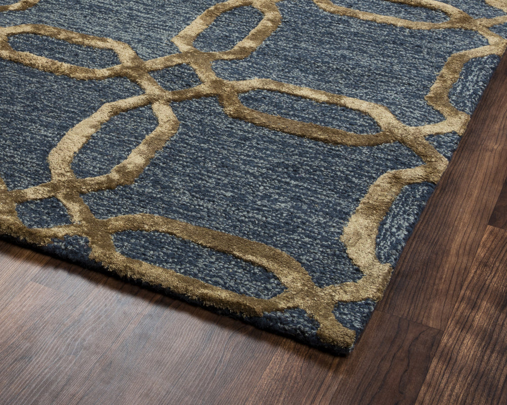 Rizzy Eden Harbor EH8812 Area Rug Corner Shot Feature