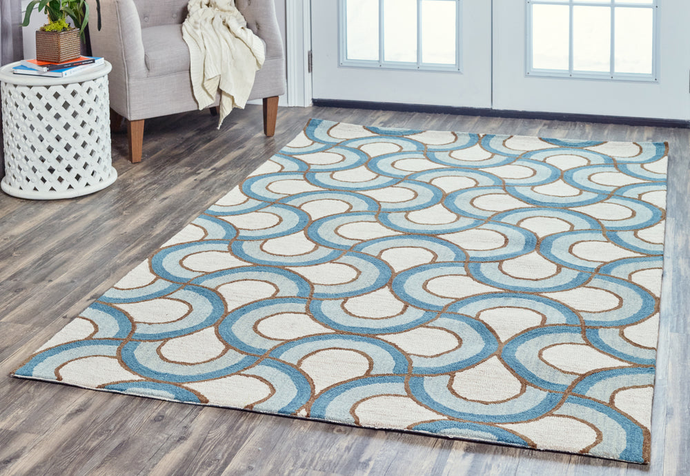 Rizzy Arden Loft-Easley Meadow EM9432 Natural Area Rug Feature