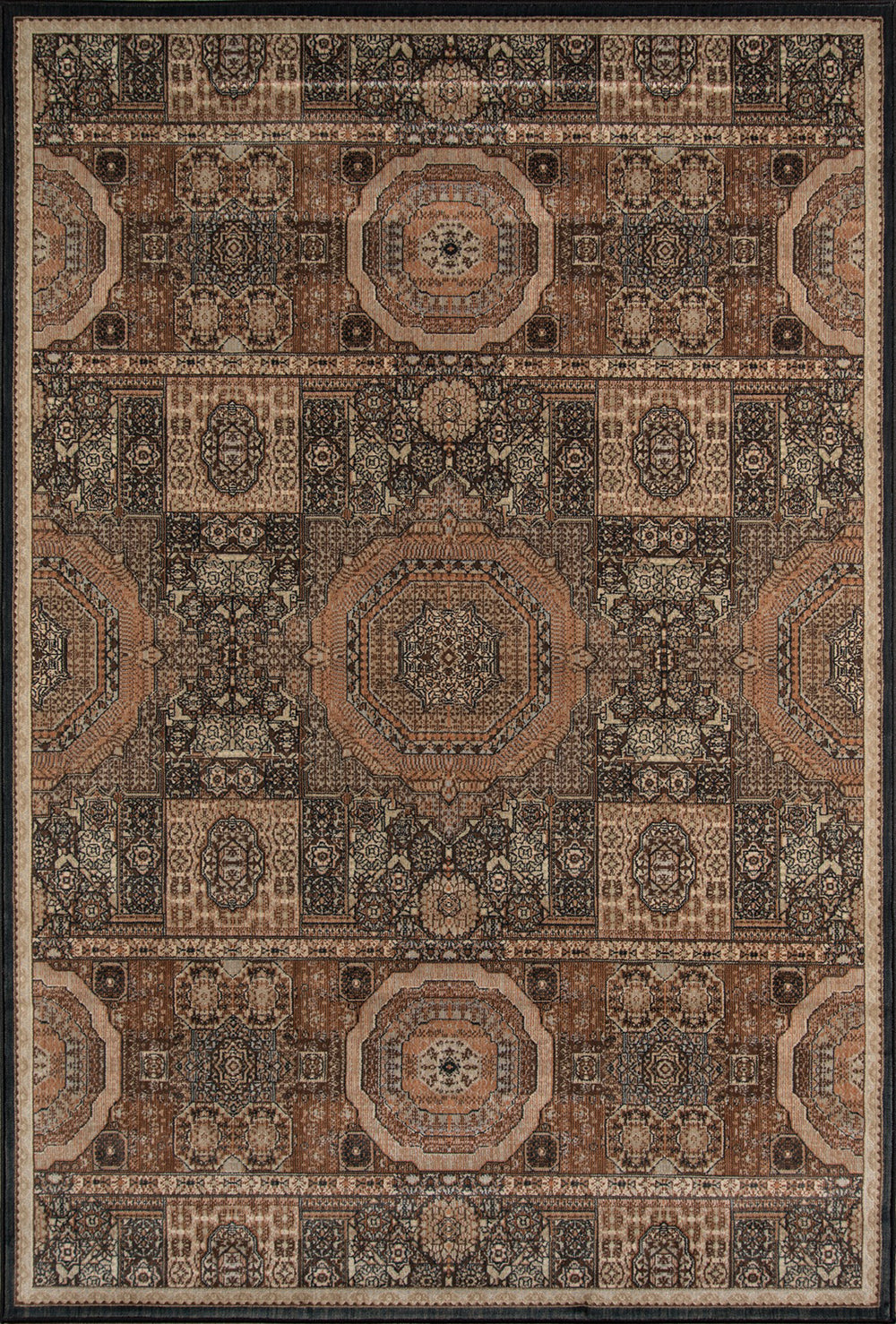 Momeni Encore EC-02 Black Area Rug
