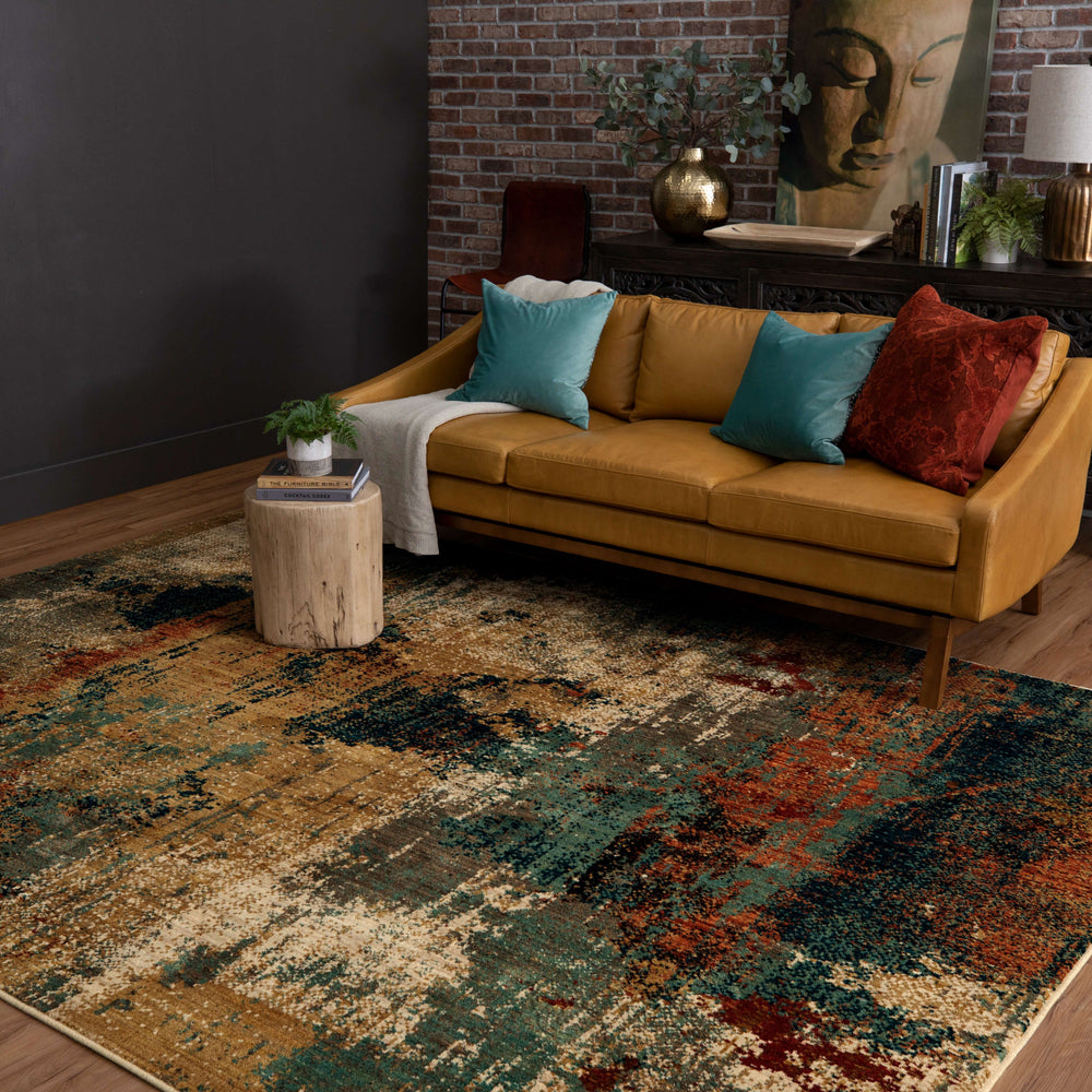 Karastan Elements Entrance Multi Area Rug Lifestyle Image Feature