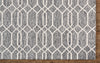 Feizy Belfort 8777F Gray/Ivory Area Rug Detail Image
