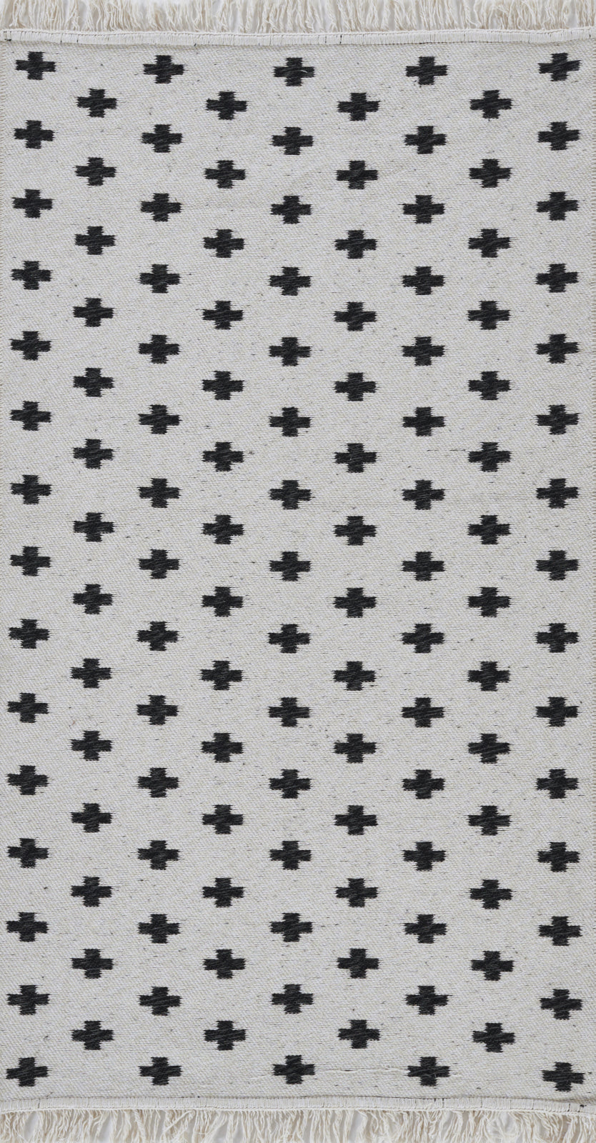 Momeni Flex FLX-3 Black Area Rug by Novogratz Lifestyle Image Feature
