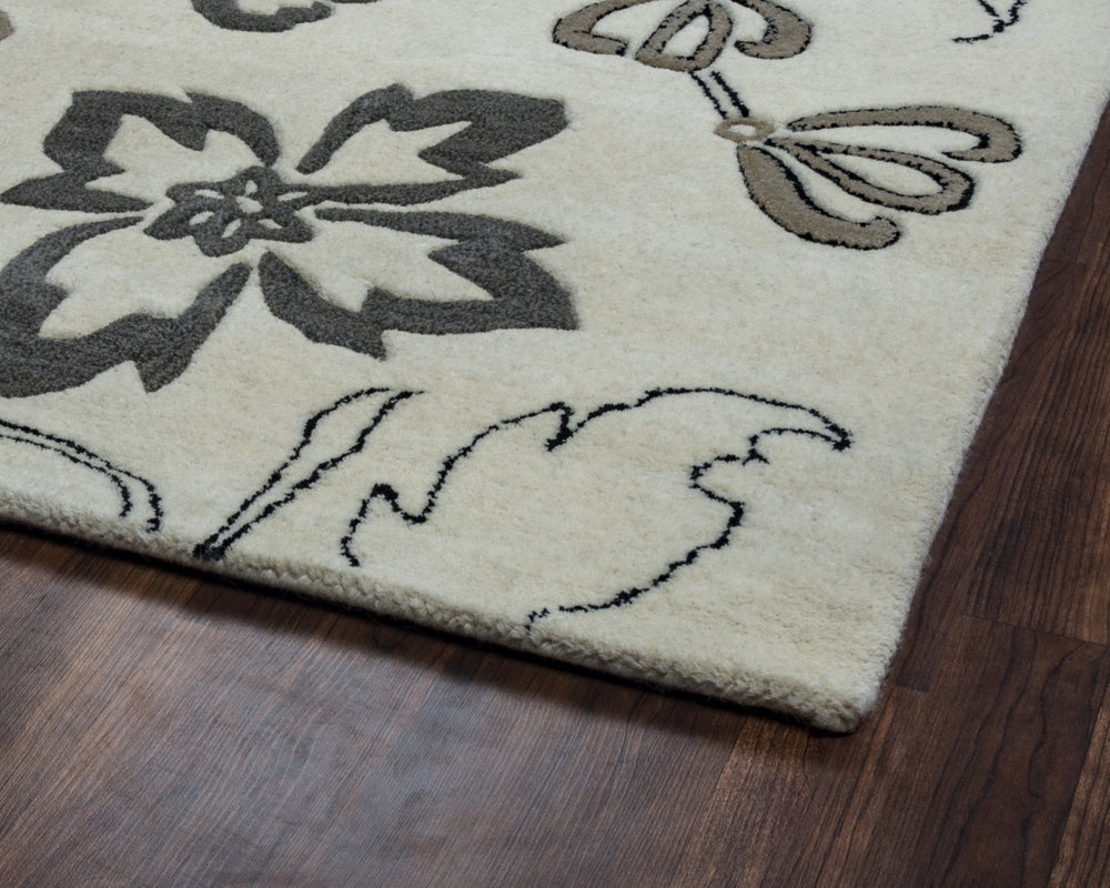 Rizzy Fusion FN0573 Area Rug Corner Shot Feature
