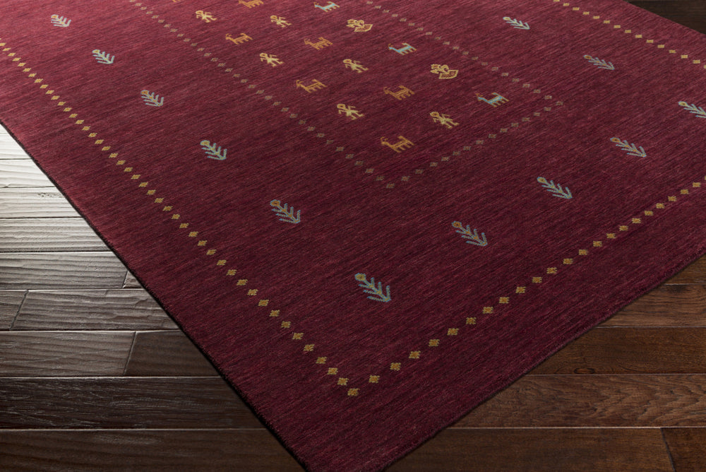 Surya Gava GAV-5002 Area Rug Corner Shot Feature
