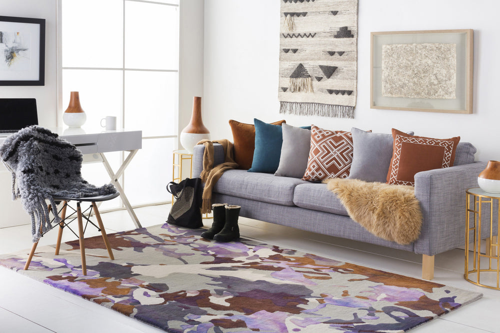 Artistic Weavers Geology Lucas GOL2452 Area Rug Room Scene Feature