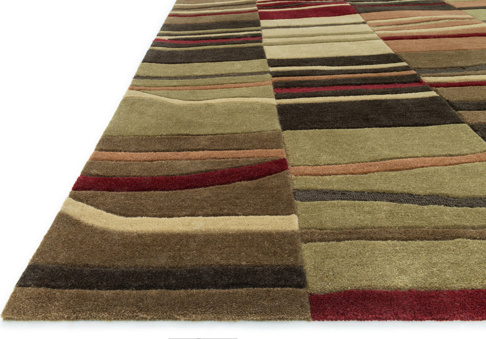 Loloi Grant GR-04 Multi Area Rug Corner Shot Feature