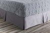 Surya Griffin GRF-1000 Gray Bedding Twin Bed Skirt