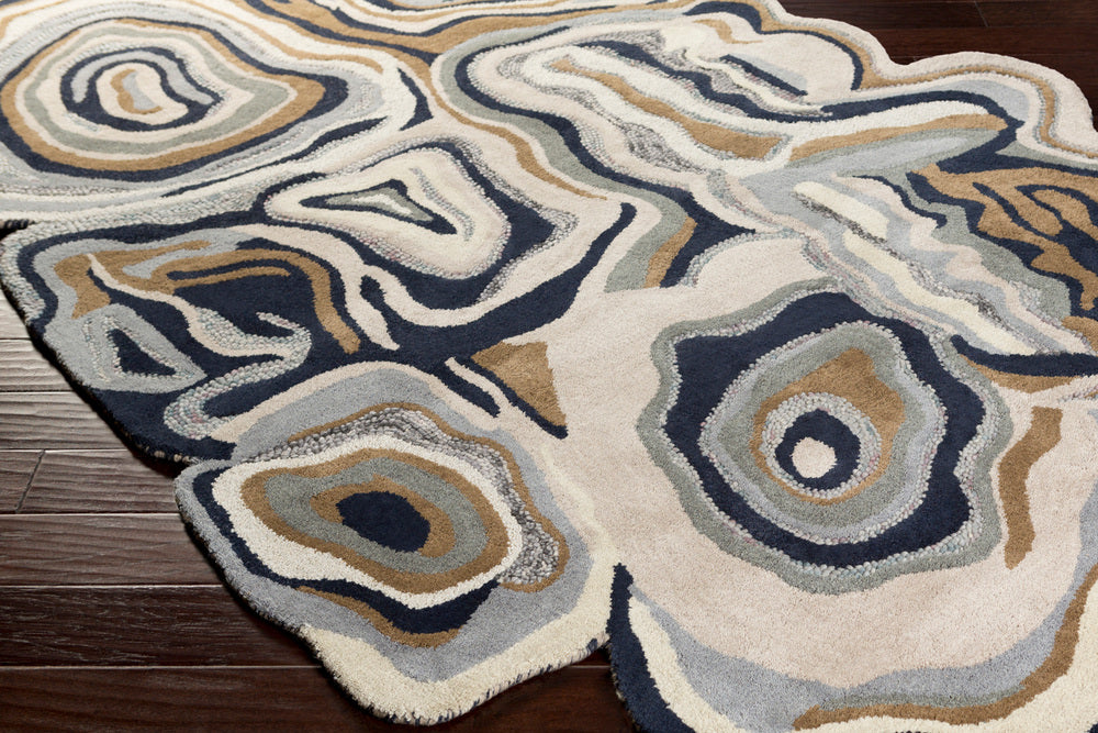 Surya Gypsy GYP-205 Area Rug Corner Shot Feature