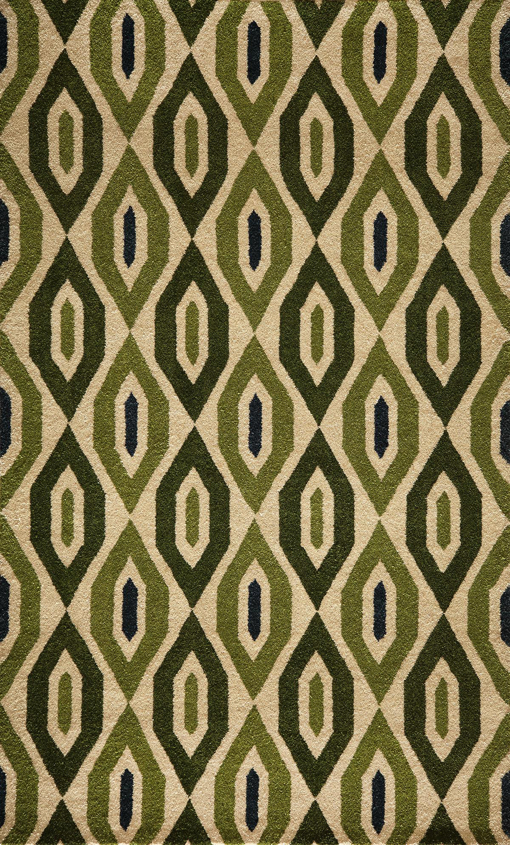 Momeni Habitat HB-16 Green Area Rug