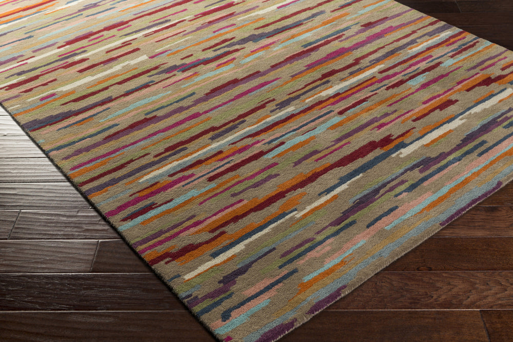 Surya HQL-8038 Area Rug by Harlequin 5x8 Corner Feature