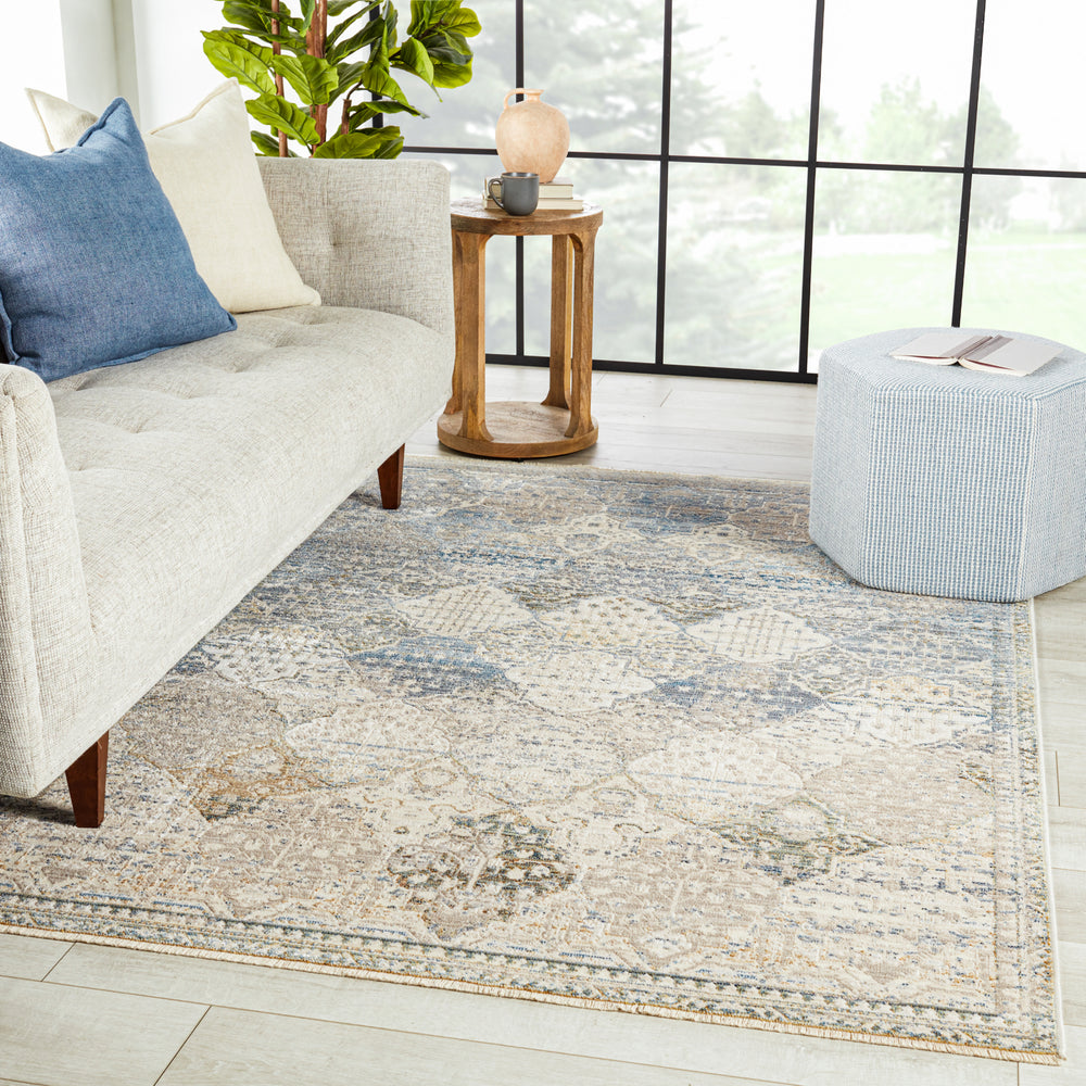 Jaipur Living Audun Prado AUD10 Blue/Gray Area Rug by Vibe Lifestyle Image Feature