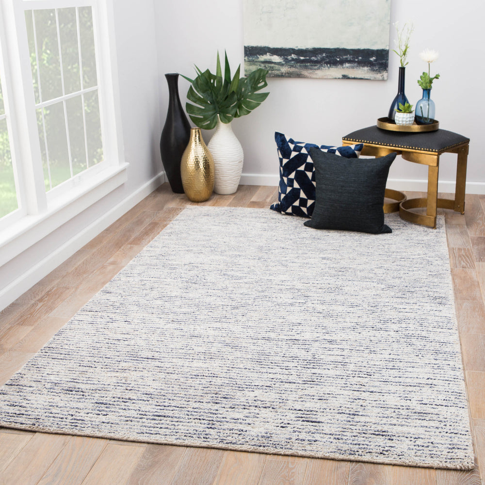 Jaipur Living Ceffine Carvings CFF03 Blue Area Rug Lifestyle Image Feature