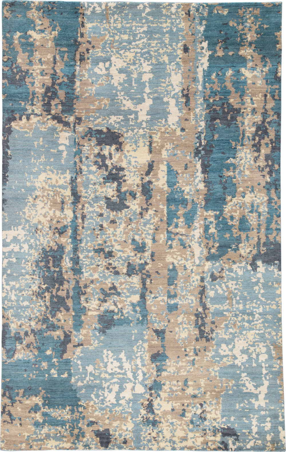 Jaipur Living Connextion-Global Wasabi CG14 Blue/Light Gray Area Rug by Jenny Jones