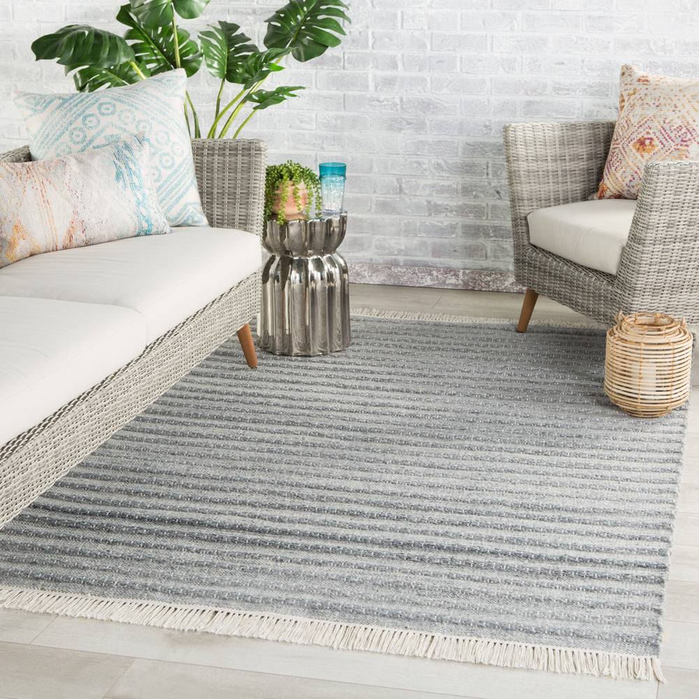 Jaipur Living Castillo Torre CSL02 Gray/Cream Area Rug Lifestyle Image Feature