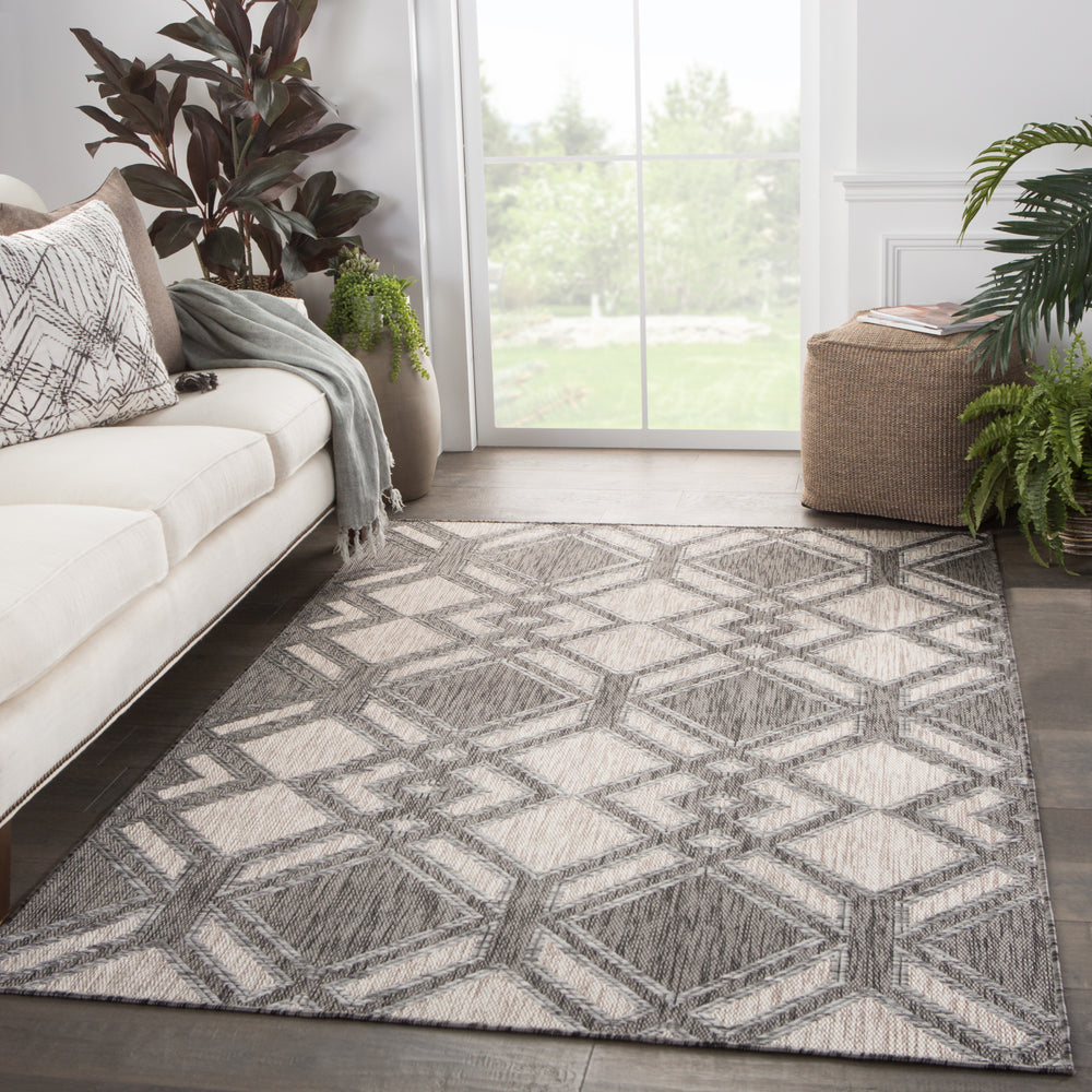 Jaipur Living Decora Samba DNC15 Black/Ivory Area Rug by Nikki Chu Lifestyle Image Feature