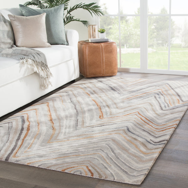 Jaipur Living Genesis Sadie GES29 Orange/Gray Area Rug Incredible