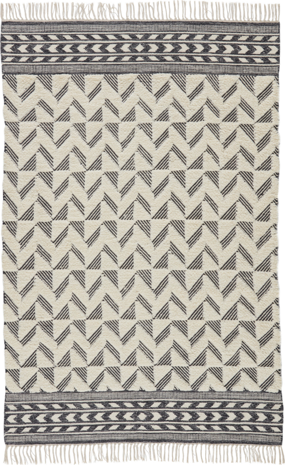 Jaipur Living Maracas Cidra MCS01 Black/Cream Area Rug