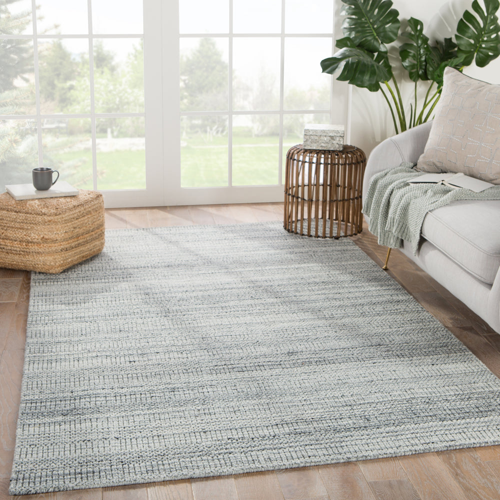 Jaipur Living Scandinavia Gaelan Halden SDG01 Gray Area Rug Lifestyle Image Feature