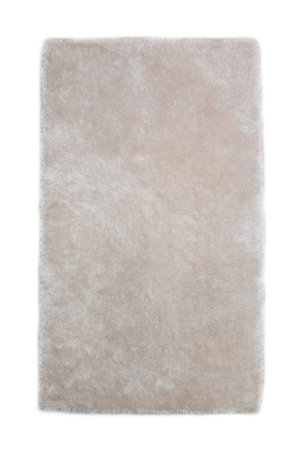 Jazzyfloors Lili Solid Creme Area Rug