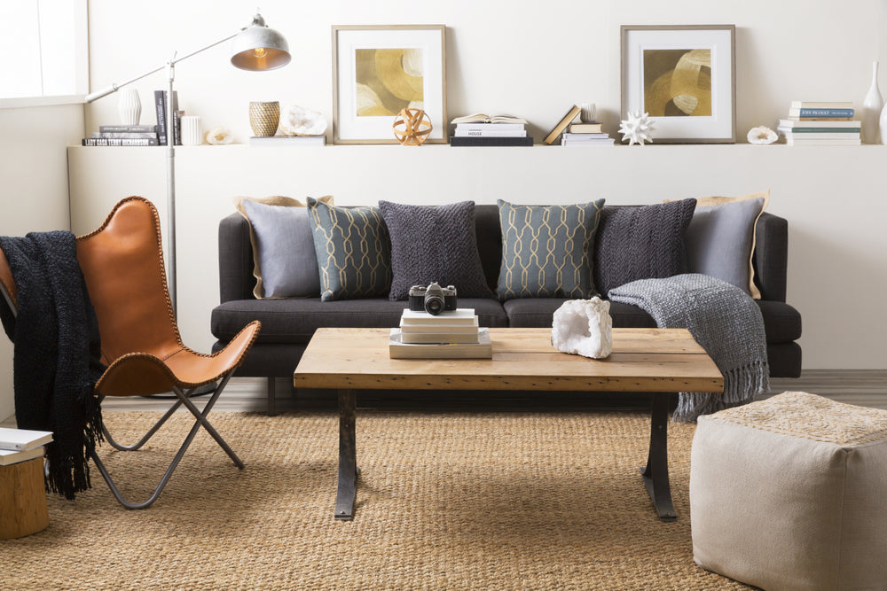 Surya Jute Woven JS-2 Area Rug Room Scene Featured