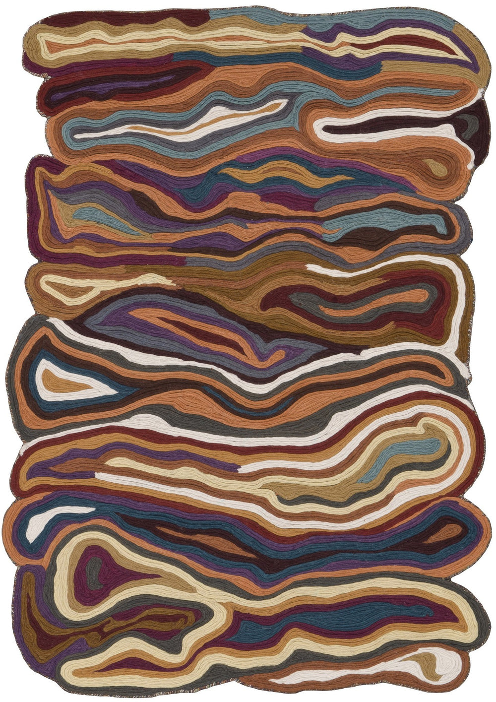 Loloi Jubilee JB-04 Brown/Rust Area Rug