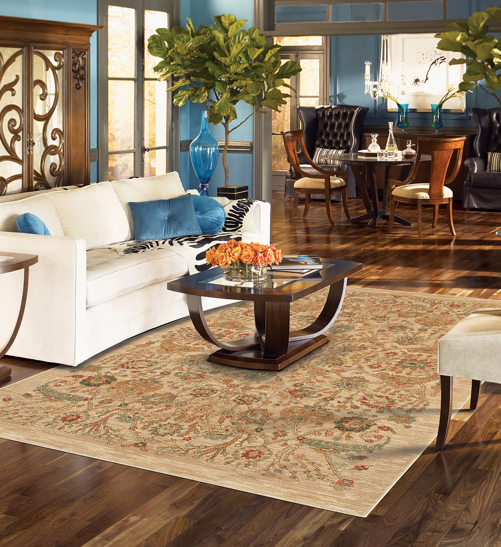 Karastan Shapura Bel Canto Area Rug Room Scene Feature
