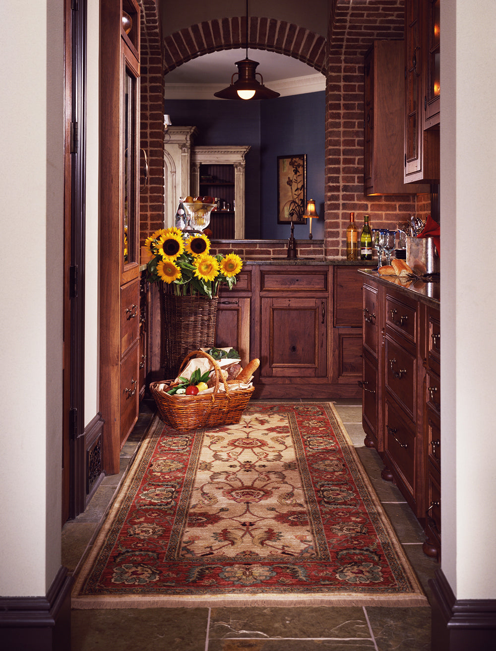 Karastan Ashara Agra Ivory Area Rug Room Scene Feature