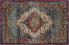 Karastan Meraki Solace Peacock Area Rug 2'x3' Size 