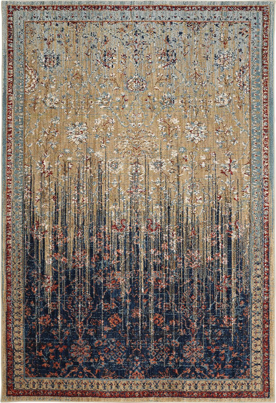 Karastan Wanderlust Reuss Gold Area Rug by Studio