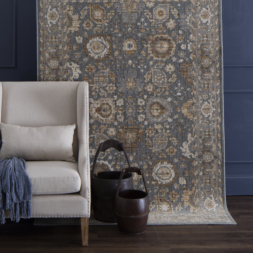 Karastan Relic Troy Sea Area Rug Room Scene Featured